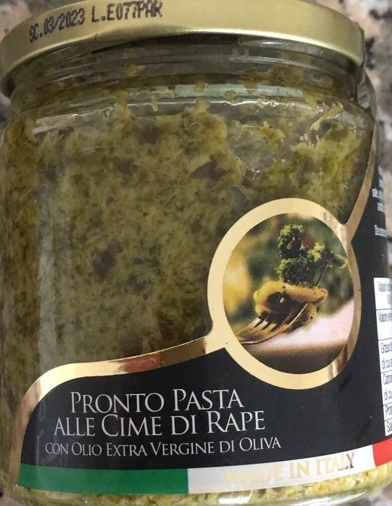Pronto pasta alle cime di rape