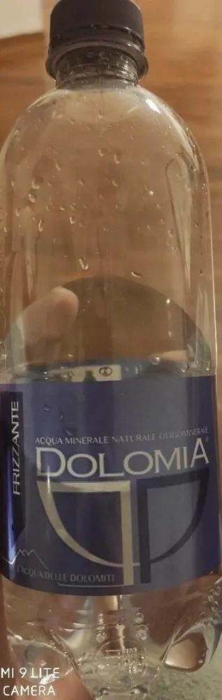 Acqua minerale naturale oligominerale frizzante