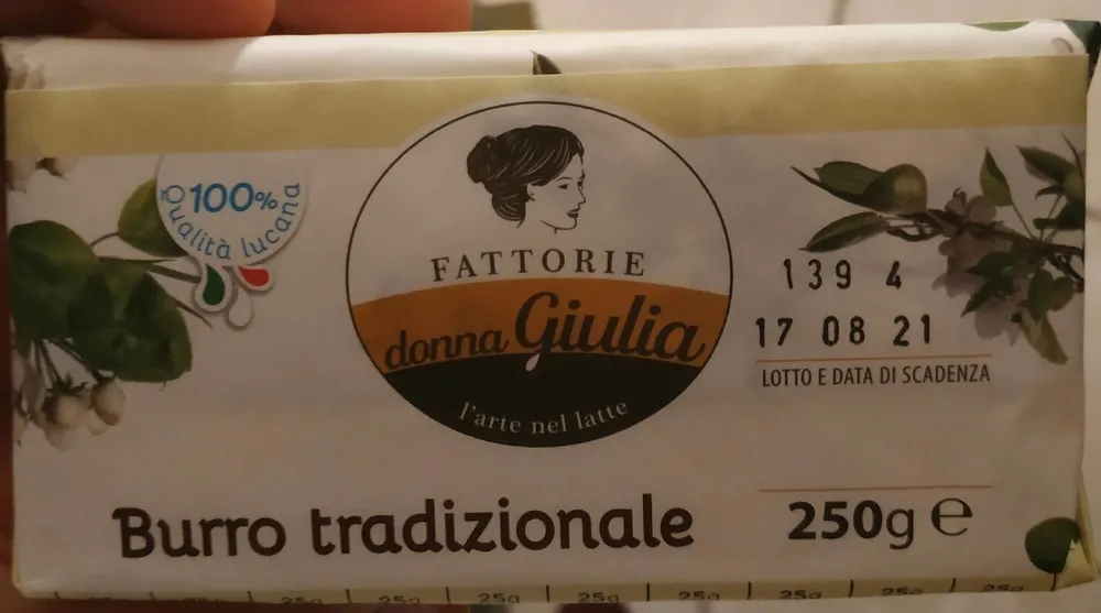Burro tradizionale