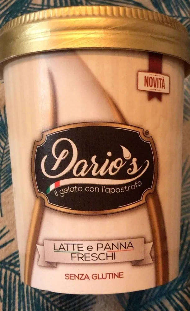 gelato gusto nocciola