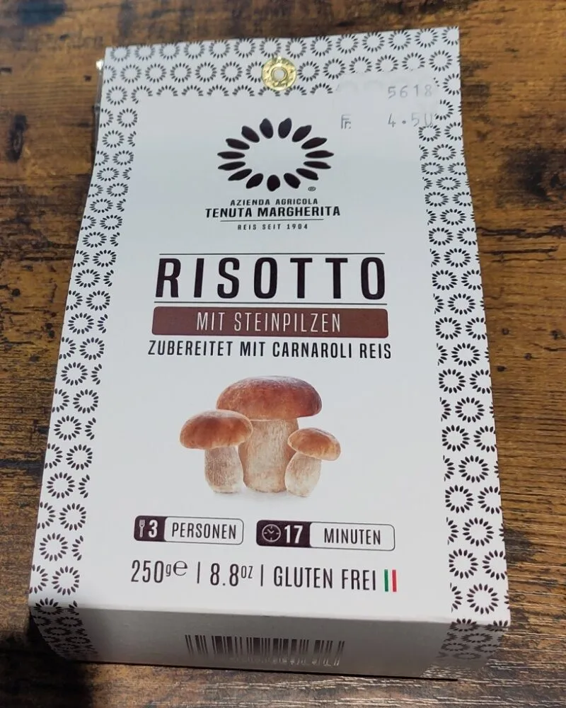 Risotto mit Steinpilz
