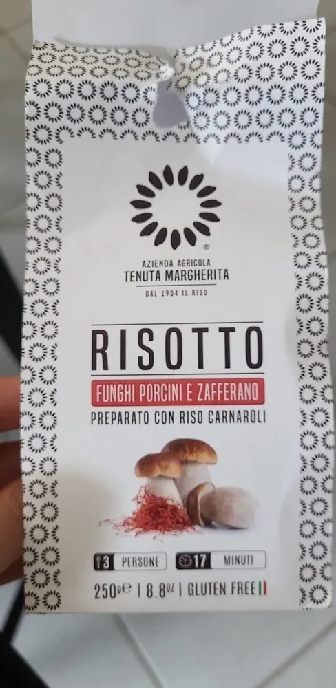 Risotto Funghi Porcini e Zafferano