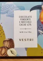 CIOCCOLATO FONDENTE E NOCCIOLE 63%
