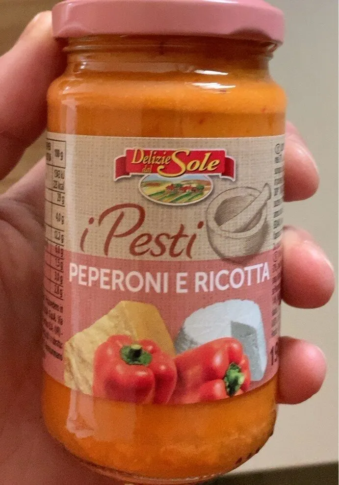 Pesto peperoni e ricotta