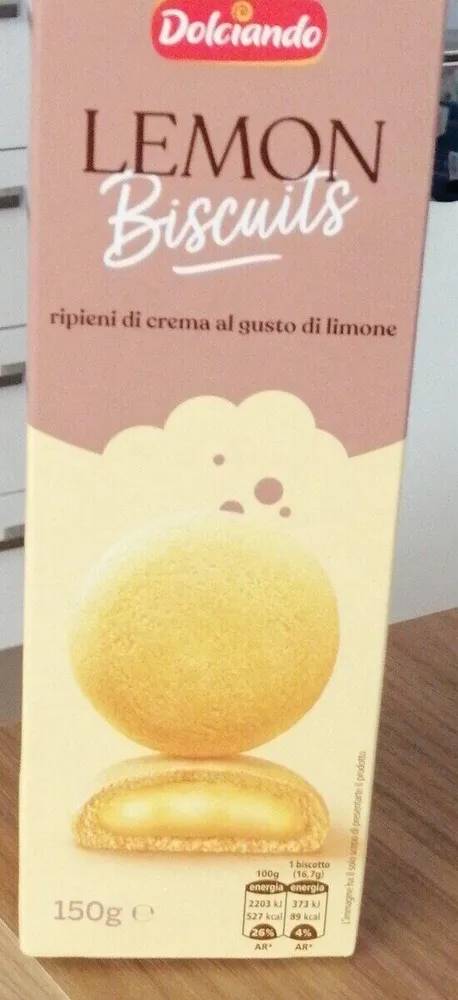 Lemon biscuits