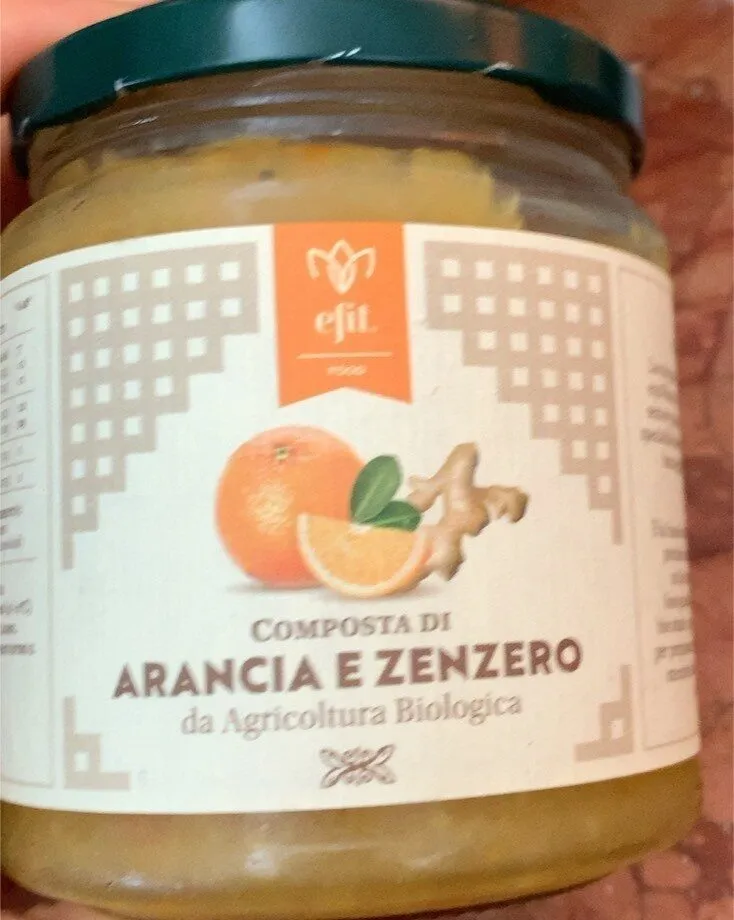 Composta di arance e zenzero