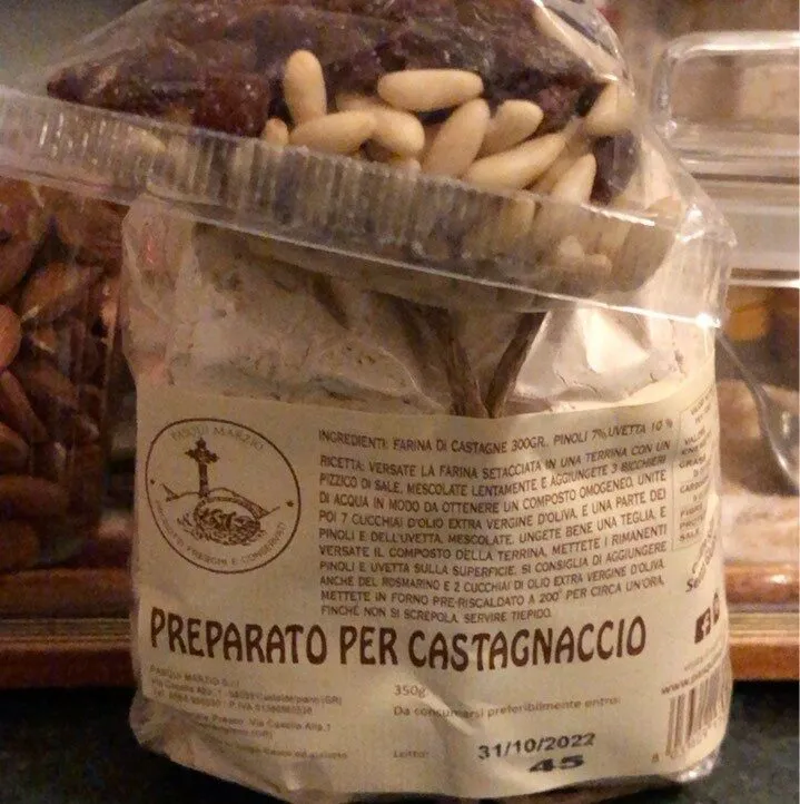 Preparato per castagnaccio