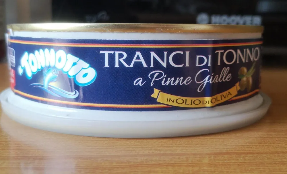 Tranci di tonno a pinne gialle
