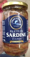 Filetti di sardine in olio di semi di girasole