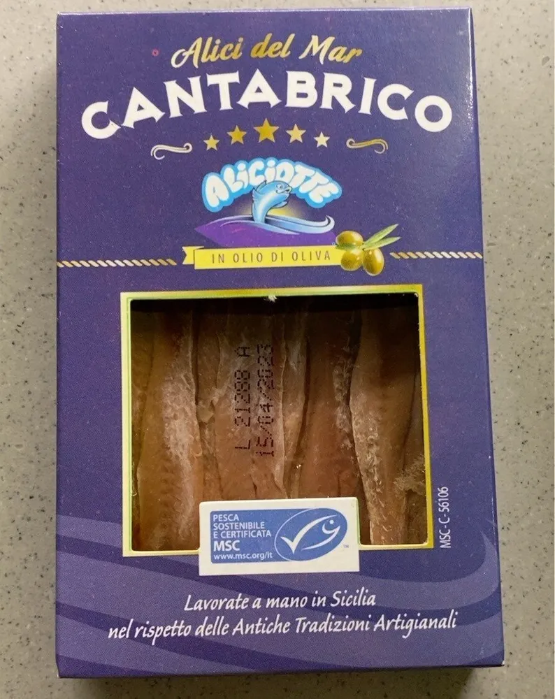 Alici del mar cantabrico