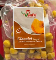 classici gnocchi di patate fresche con Zucca