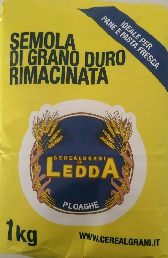 Semola di grano duro rimacinata