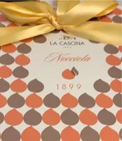 Panettone farcito con crema alla nocciola