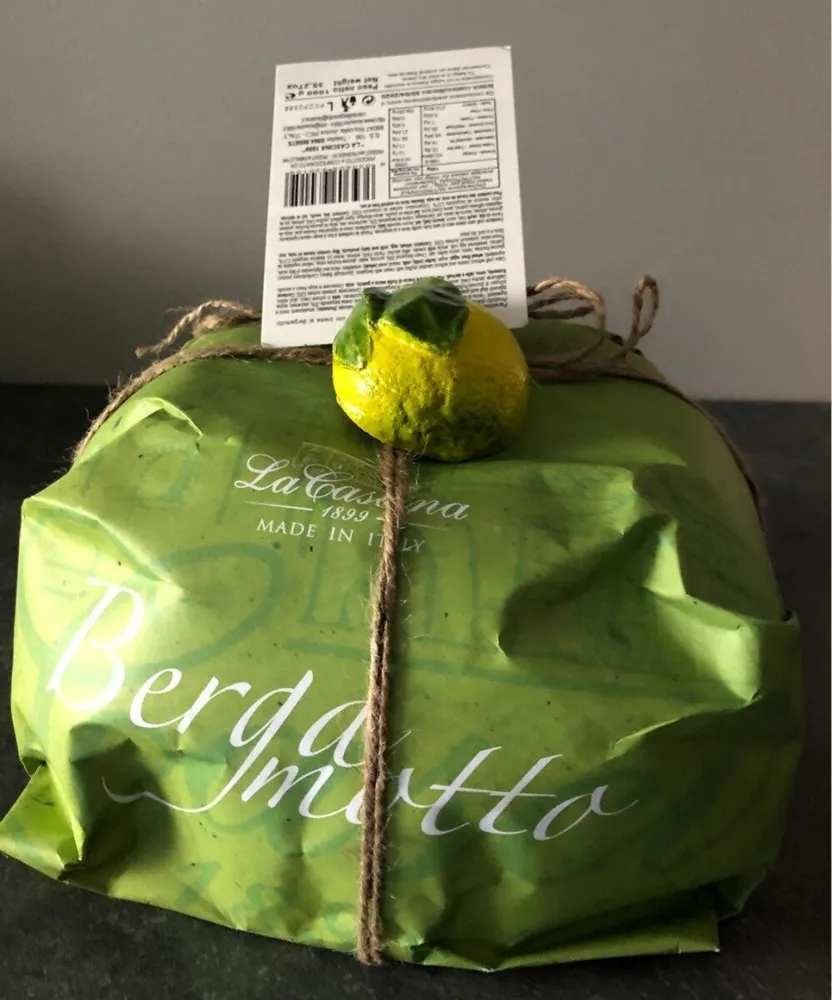 Panettone bergamotto
