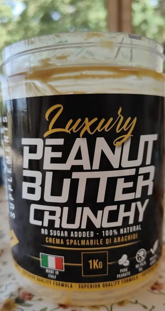 Luxury peanut butter crunchy