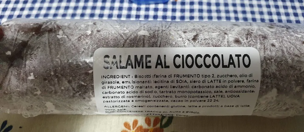 Salame di cioccolato