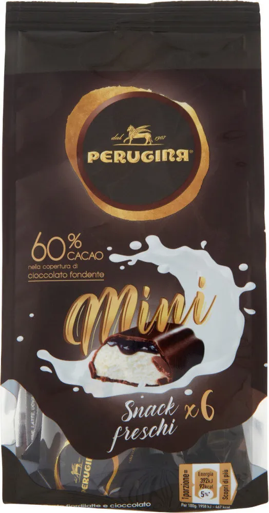 Mini snack freschi gusto fiordilatte e cioccolato