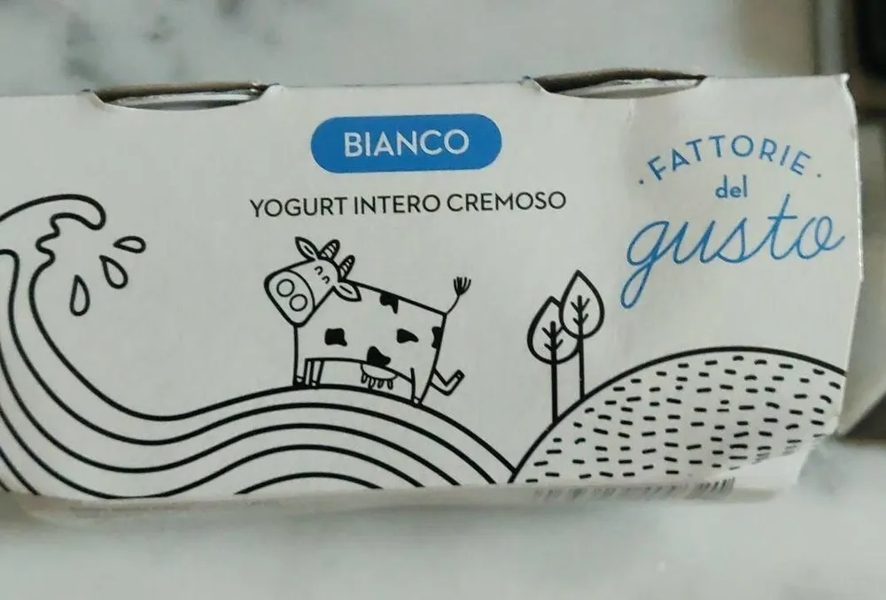 Yogurt bianco intero cremoso