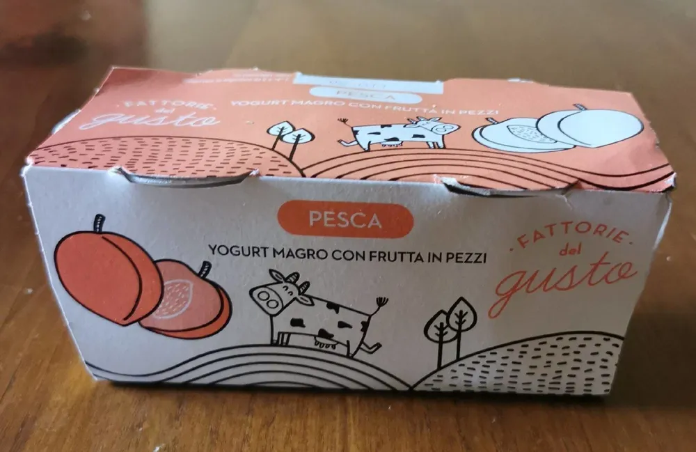 Yogurt Magro con frutta in pezzi