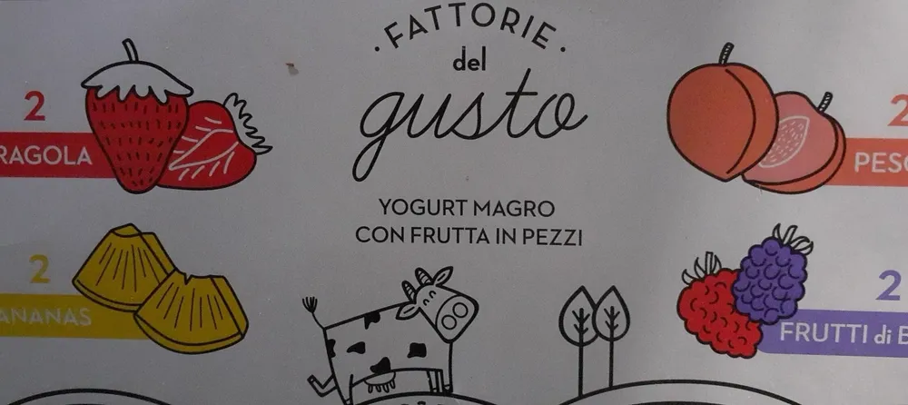 Yogurt Magro con frutta in pezzi