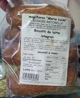 Biscotti da latte integrali