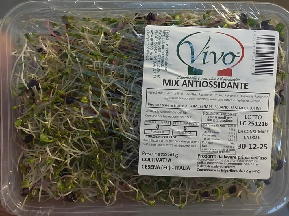 Mix antiossidante