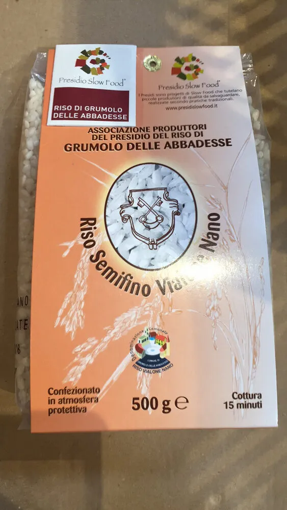 Presidio Slow Food RISO DI GRUMOLO DELLE ABBADESSE