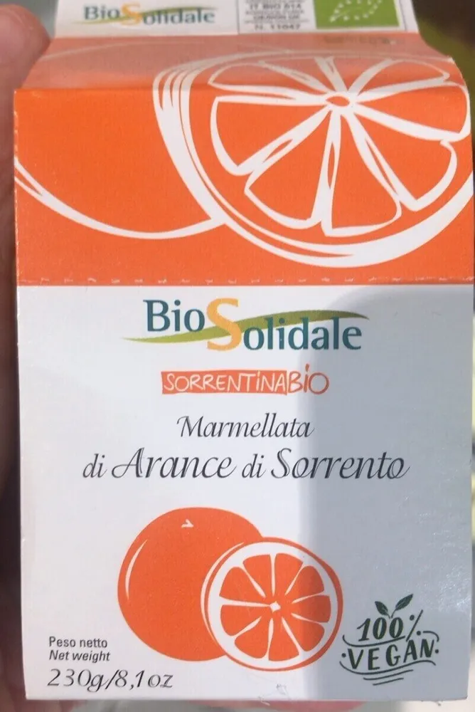 Marmellata di arance di sorrento