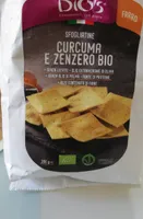 Sfogliatine curcuma e zenzero bio farro