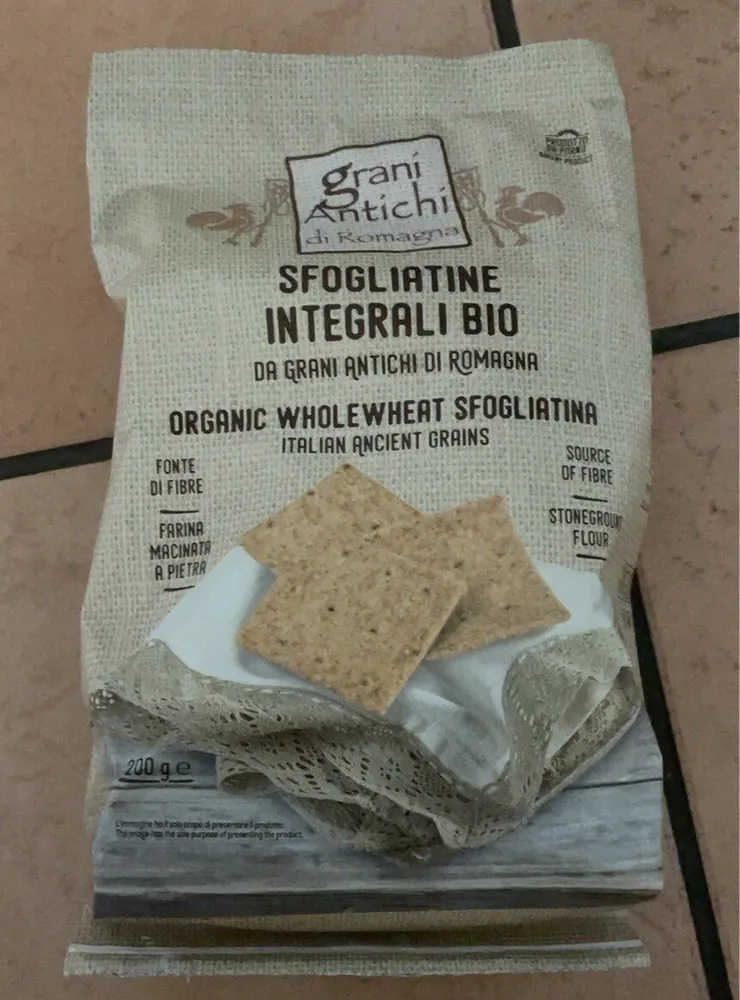 Sfogliatine integrali bio