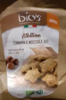 Stelline di canapa e nocciole