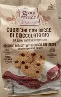 Cuoricini con gocce di cioccolto bio
