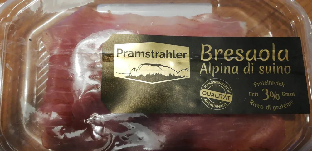 Bresaola alpina di suino