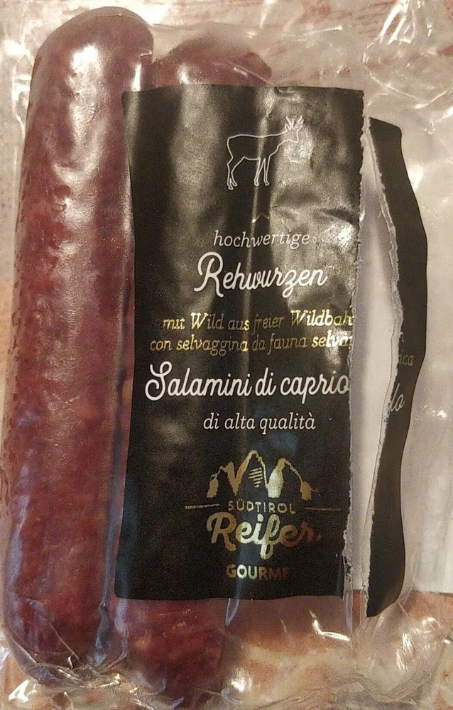 Salamini di capriolo gourmet