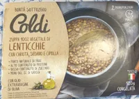 Zuppa 100% vegetale lenticchie
