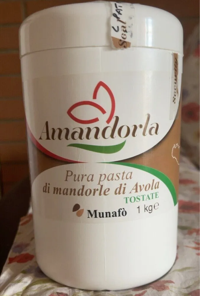 AmandorlaPura pasta di mandorle di avola