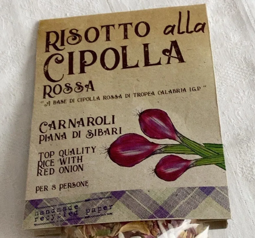 Risotto alla cipolla rossa
