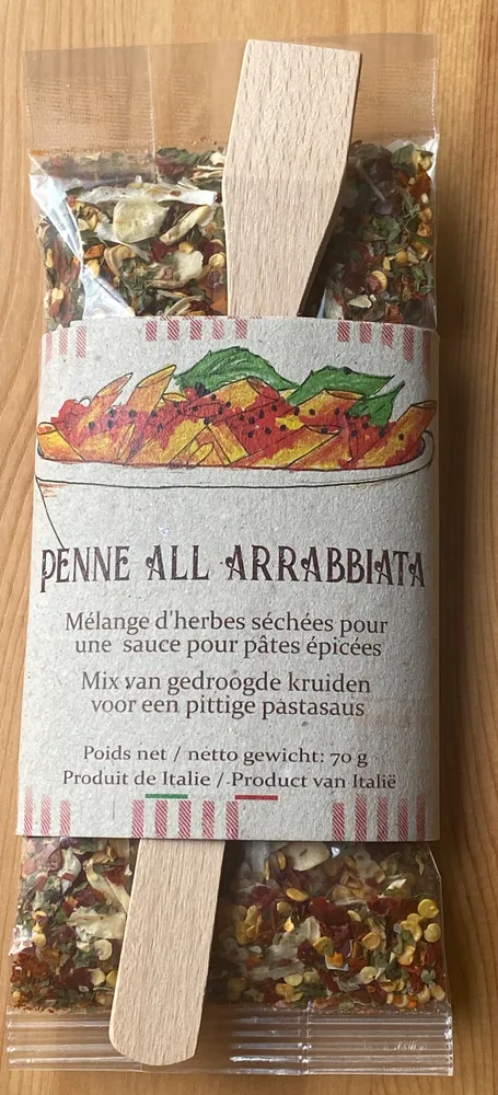 Penne all arrabbiata - Dried herb mix for a spicy pasta sauce