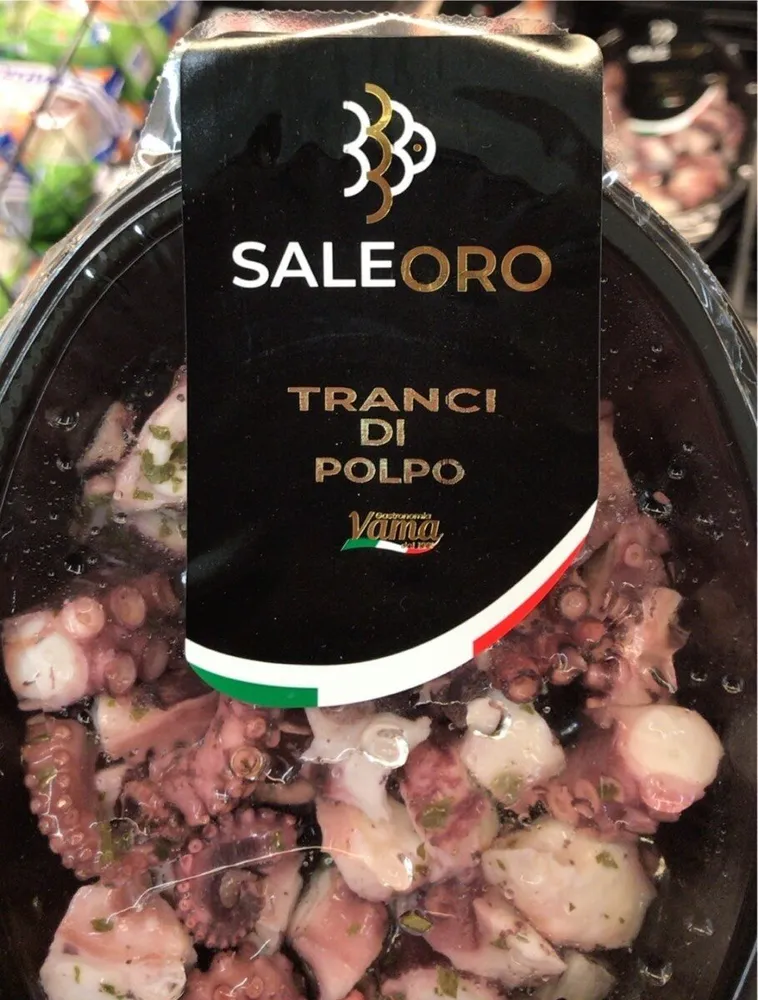 Tranci di polpo