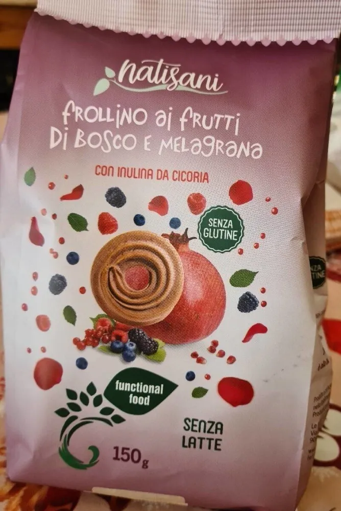 Frollini ai frutti di bosco e melograno