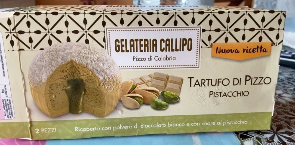 Tartufo di pizzo pistacchio
