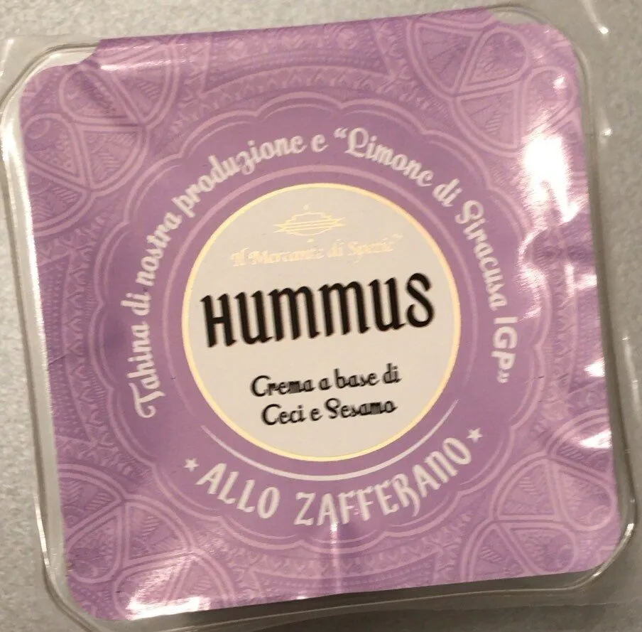 Hummus allo zafferano