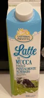 Latte di mucca fresco parzialmente scremato
