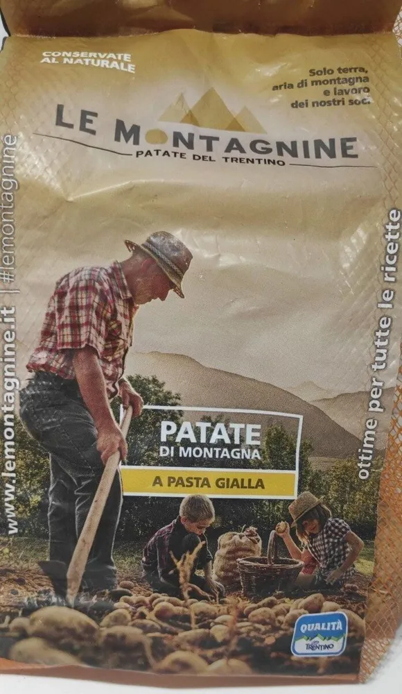 patate di montagna a pasta gialla