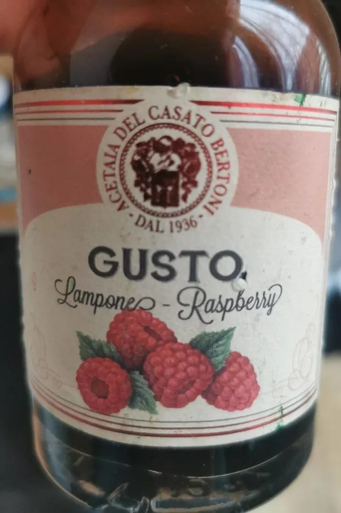 Vinaigre balsamique aux framboises