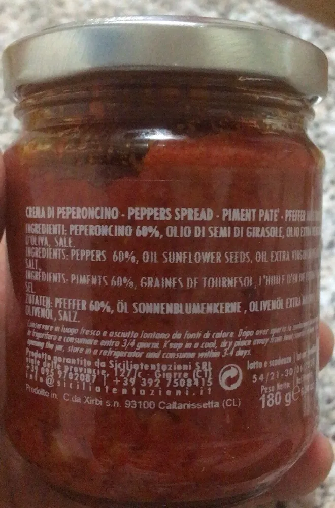 Crema di peperoncino