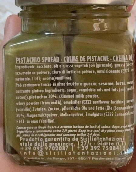 Crema di pistacchio