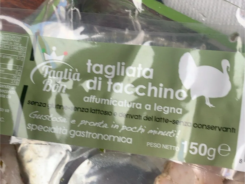 tagliata di tacchino