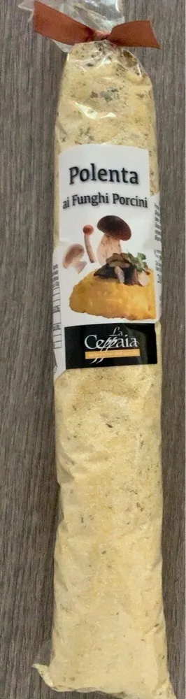 Polenta ai funghi porcini