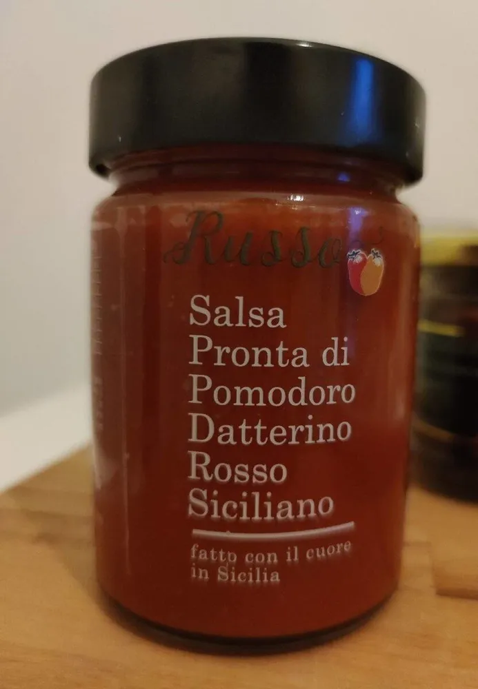 Salsa pronta pomodoro datterino rosso siciliano